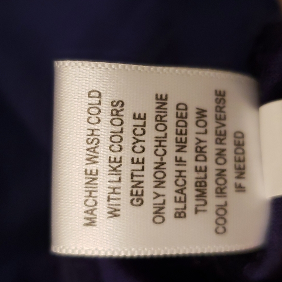 MOSSIMO CROSS BACK TSHIRT Navy Size L - Picture 5 of 5